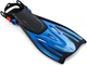 Ласты Aquaspeed Wombat KID 528-11-1 27/31 (18-21 см) Черно-синие (5908217630322) - изображение 3