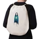 Сумка для обуви Безликий Бог Каонаси Унесённые призраками (Faceless God Kaonashi Spirited Away) (10428-2831-1) Бежевая - изображение 2
