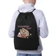 Сумка для обуви Кот Пушин (Pusheen Cat) (10428-3347-2) Чёрная - изображение 2