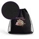 Сумка для обуви Кот Пушин (Pusheen Cat) (10428-3347-2) Чёрная - изображение 4