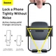 Держатель BASEUS Easy Control Clamp Car Mount Holder (Applicable to Round Air Outlet) (SUYK000201) - изображение 2
