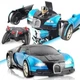 Детская игрушка робот Трансформер Bugatti машина игрушечная на радиоуправлении на пульте для мальчиков гоночная машинка - изображение 2