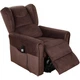 Подъемное кресло с двумя моторами (коричневое) OSD-BERGERE AD05-1LD 110 х 82 х 76 - изображение 3