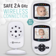 Цифрова бездротова відеоняня Baby Monitor SM-24 - зображення 6