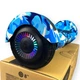 Гироборд SMART BALANCE U8 Pro 2026 Голубой Камуфляж + Bluetooth колонка и подсветка колес - изображение 4