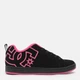 Жіночі кеди низькі DC Court Graffik J 300678 42.5 (10.5) 27.5 см BLACK/BLACK/PINK (3613376466447) - зображення 1
