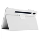 Чехол-книжка Litchi Leather Case для Samsung Galaxy Tab S7 11.0 T870 / T875 (Wake / Sleep) White - изображение 3