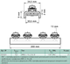 Продольный соединитель для профиля Walraven BIS RapidRail WM0-35 200 мм 6543001 - изображение 3