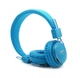 Бездротові Bluetooth навушники 4в1 NIA Q8-851S з МР3 сині - зображення 2