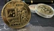 Сувенірна монета Біткоїн BTC (Bitcoin) у пластиковій прозорій коробці/чохлі (530284940) Золото - зображення 2