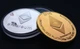 Сувенирная монета Эфир ETH (Ethereum) в пластиковой прозрачной коробке/чехле (530284940) Золото - изображение 6