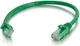 Патч-корд Cat6 C2G 0.5 м зелёный (CG83425) - изображение 1