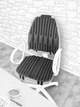 Ортопедические подушки EKKO SEAT на офисное кресло. Комплект. Черный. OF-12G-102836 - изображение 1