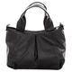 Сумка жіноча м'яка містка чорна 35989 black - зображення 6