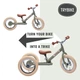 Балансирующий велосипед Trybike двухколесный Оливковый (TBS-2-GRN-VIN) - изображение 16