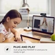 Вебкамера AVerMedia 40AAPW310AVS PW310P, FullHD, 30fps, auto focus, чёрний - изображение 8