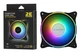 Корпусной вентилятор 2E GAMING (F120OI-ARGB) 120мм,3+3pin5VAura,черн.лопасти,рамка, outer-inner LED (2E-F120OI-ARGB) - изображение 1