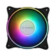 Корпусной вентилятор 2E GAMING (F120OI-ARGB) 120мм,3+3pin5VAura,черн.лопасти,рамка, outer-inner LED (2E-F120OI-ARGB) - изображение 4