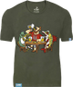 Футболка KLOST "Паті з рибами" Khaki, S - изображение 1