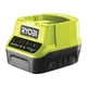 Зарядное устройство для аккумуляторов инструмента Ryobi ONE+ RC18-120, 2 А/г, 18В (5133002891) - изображение 1