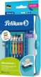 Базовий набір для творчості Pelikan Kreativfabrik 13 предметів: фарби, пензлики, бокс для води, палітра, губка (816977) - зображення 3