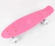 Скейт Пенни борд Best Board со светящимися PU колёсами. Pink (99618) - изображение 1