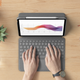 Чохол-клавіатура для планшета Logitech Folio Touch Keyboard Oxford Grey для Apple iPad Pro 11" 2018/2020/2021 (920-009743) - зображення 5