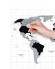 Скретч-карта світу 1DEA.me Travel Map Flags World (FW)) ENG 80*60 см - изображение 4