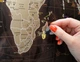 Шоколадна скретч карта світу My Map Chocolate Edition ENG 88*63 см - зображення 2