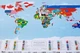 Скретч-карта світу з прапорами Discovery Map Flags Edition ENG 68*48 см в тубусі (DmapWorldFlags) - изображение 3
