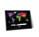 Скретч-карта світу 1DEA.me Travel Map Black World (BW) ENG 80*60 см - изображение 2