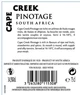 Вино Cape Creek Pinotage красное сухое 0.75 л 14.5% (3263280115308_6009712610846) - изображение 2