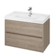 Cersanit Шафка під умивальник CREA 80 Oak mount (звичайний умив.) Церсаніт (FZZW1008771564) - изображение 1