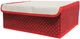 Органайзер для белья Organizers с крышкой на липучке 13 секций 31.5 x 26 x 12 см Красный горох (2000992412179) - изображение 1