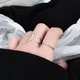 Кольцо серебряное INFINI бесконечность, р. 16,5-17,5 k2-48 - изображение 4