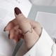 Каблучка срібна INFINI з ланцюжком , р. 17,5-18 k2-45 - зображення 3