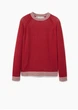 Джемпер Mango 23033620 S Красный - изображение 4