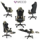 Геймерське крісло з підставкою для ніг, Vicco, камуфляж - зображення 9
