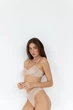 Комплект білизни Viychuk Jackie XL Бежевий - изображение 3