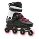 Ролики Rollerblade Twister Edge для жінок (38,5, Черно-розовый) - изображение 1