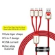Кабель Baseus 3в1 Fast Charging 3в1 3.5A (Micro USB+Lightning+Type-C) 1.2m - зображення 1