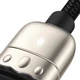 Кабель Baseus 3в1 Fast Charging 3в1 3.5A (Micro USB+Lightning+Type-C) 1.2m black - зображення 3