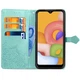 Шкіряний чохол (книжка) Art Case з візитницею для Xiaomi Redmi 9A Бірюзовий Без бренду - зображення 4