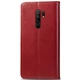 Кожаный чехол-книжка GETMAN Gallant (PU) для Xiaomi Redmi 9 Красный - изображение 3