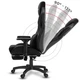Геймерское компьютерное кресло HUZARO FORCE 7.5 BLACK Mesh Обивка ткань - изображение 10