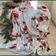 Новогодний плед-покрывало "Олени" TAG полуторный 160х220 см Велсофт-микрофибра (TGpl02-1) - изображение 4