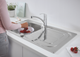 Мийка кухонна GROHE - K300 45 86/50 31563SD0 НЕРЖ.СТАЛЬ - зображення 5