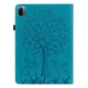 Захисний чохол Deexe Tree Print для Xiaomi Pad 5 / 5 Pro - Blue - зображення 3