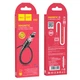 Дата кабель Hoco X52 "Sereno magnetic" USB to Lightning (1m) Чорний - зображення 6
