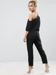 Комбинезон с рюшами ASOS AS100620-4 L (79750L) Черный - изображение 2